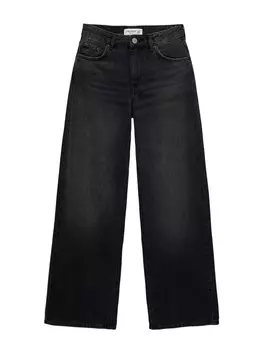 Мешковатые джинсы Pull&Bear, черный деним