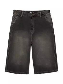 Мешковатые джинсы Pull&Bear, черный деним