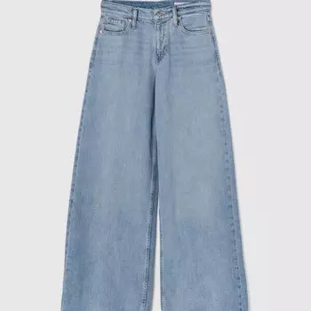 Мешковатые джинсы regular-rise Gap, синий