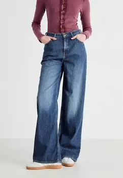 Мешковатые джинсы STELLA A LINE Lee, темно-синий