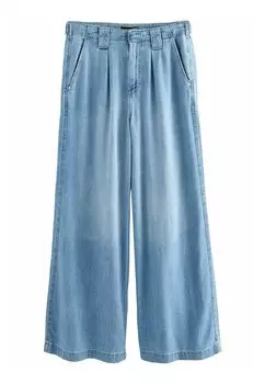 Мешковатые джинсы WIDE LEG Next, цвет Mid Blue