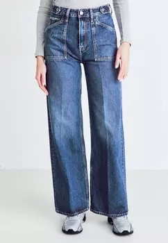 Мешковатые джинсы Wide Leg Utility Pepe Jeans, цвет denim