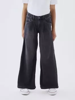 Мешковатые джинсы Wide Pant Name it, цвет black denim