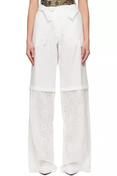 Мешковатые карго-штаны Ottolinger, белый