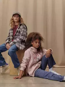 Мешковатые легкие брюки-карго для больших девочек 7–16 лет Levi's, цвет Vintage Indigo