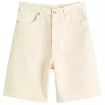 Мешковатые шорты цвета экрю Drle De Monsieur, белый