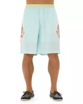 Мешковатые шорты для ходьбы с принтом, длина 11.8" Camilla, мультиколор