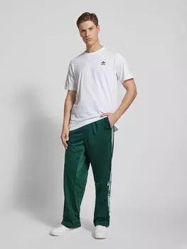 Мешковатые спортивные штаны с карманами, модель «ADIBREAK» adidas Originals, темно-зеленый