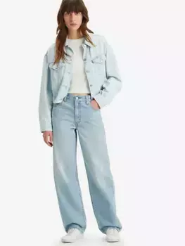 Мешковатые женские джинсы «папа» Levi's, цвет Pick Sides - Light Wash