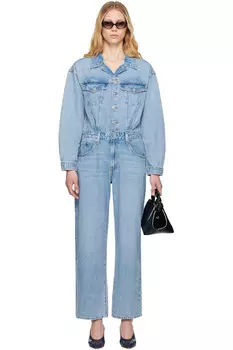 Мешковатый джинсовый комбинезон Levi'S, мультиколор