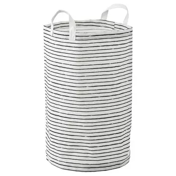 Мешок для белья, белый/черный, 60 л, KLUNKA IKEA