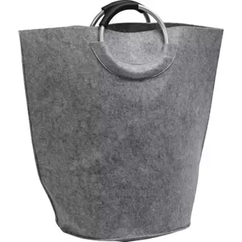 Мешок для белья для домашнего дела, вид из фетра Home Affaire, серый