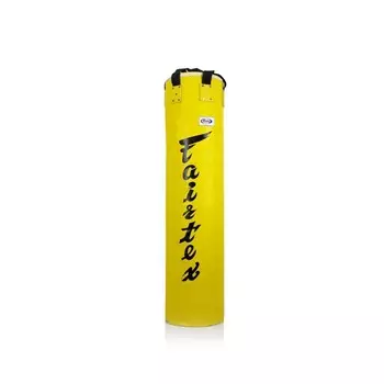 Мешок для тайского бокса Fairtex 4FT Syntek Heavy, без наполнения, желтый