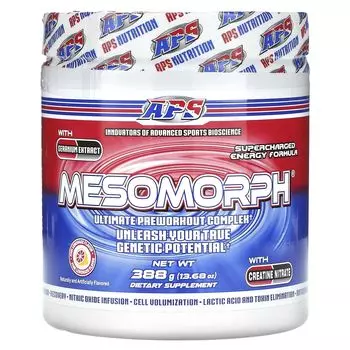 Mesomorph, Розовый лимонад, 13,68 унции (388 г) Aps