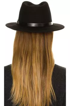 Мессер фетровая шляпа Brixton, черный