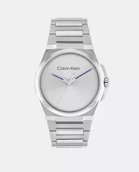 Meta-Minimal 25200456 стальные мужские часы Calvin Klein, серебряный