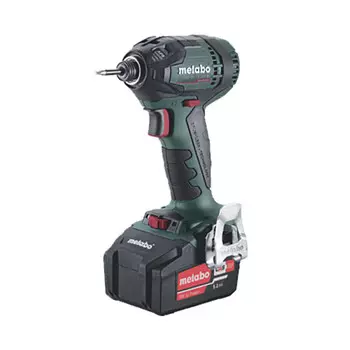 Гайковерт Metabo SSD 18 LTX 200 BL + два аккумулятора 4.0Ah, зарядное устройство