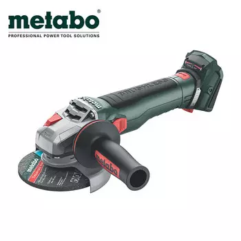 Угловая шлифовальная машина Metabo WB 18 LT BL 11-125 Quick + аккумулятор 8.0Ah
