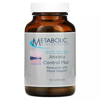 Metabolic Maintenance, Anxiety Control Plus, 90 капсул