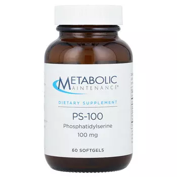 Metabolic Maintenance, PS-100, 100 мг, 60 мягких таблеток