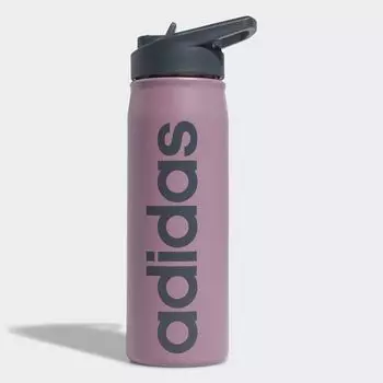 Металлическая бутылка из стальной соломы, 600 мл Adidas, Purple/Onix