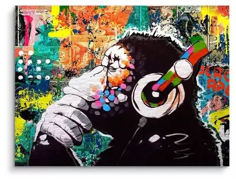 Металлическая картина ArtMind Keep Cool - Music, многоцветный