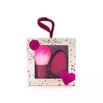 Металлическая кисть Glam и губка для растушевки 1 шт Tri-Coastal