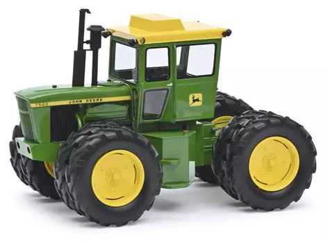 Металлическая коллекционная модель трактора John Deere 7520 Schuco 1:32
