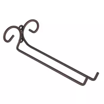 Металлическая настенная стойка для бокалов для вина, чашка для бокалов, барный держатель, стоп-выключатель, один ряд Hameb, мультиколор