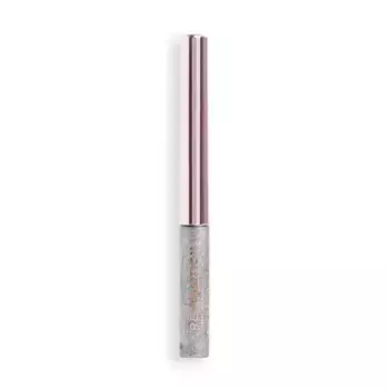 Металлическая подводка для глаз Festive Allure Chromatic Liner Revolution, цвет silver flash