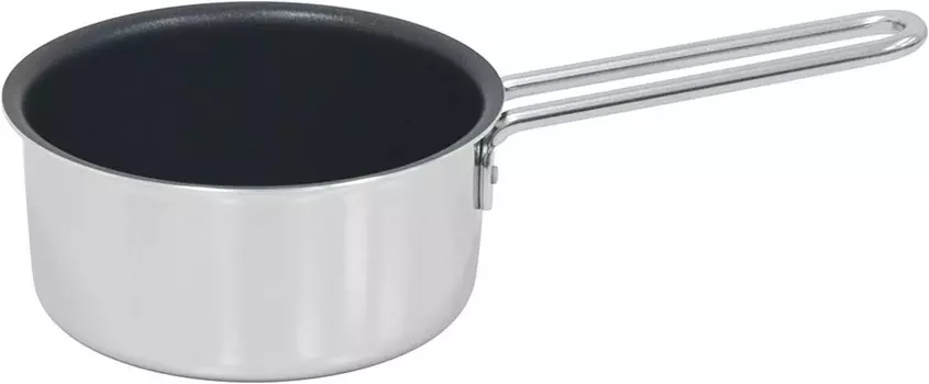 Металлическая промышленная одноручная кастрюля Urushiyama, Sliver