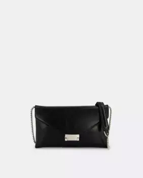 Металлическая сумка через плечо с клапаном Tintoretto, черный