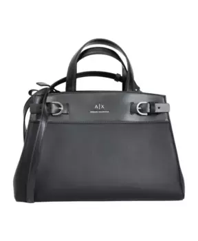 Металлическая сумка с логотипом Armani Exchange, черный
