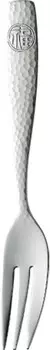 Металлическая вилка для торта Takakuwa 402212 в стиле Цубамэ, Sliver