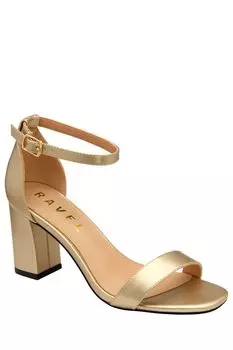 Металлическая застежка на пятке с пряжкой Ravel, желтый