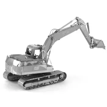 Металлическая земля, модель экскаватора CAT Excavator в сборе Metal Earth