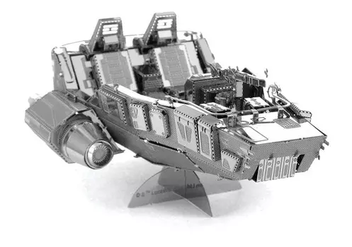 Металлическая Земля, сборочная модель снежного спидера Первого Ордена Войн Metal Earth