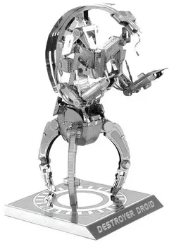 Металлическая Земля, сборочная модель военного дроида-разрушителя Metal Earth