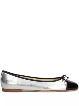 Металлические балетки Fabio Rusconi, серебряный