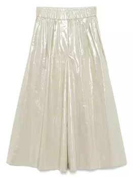 Металлические брюки Peserico, зеленый