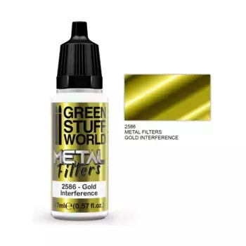 Металлические фильтры – интерференция золота, Paint - Chameleon Acrylics