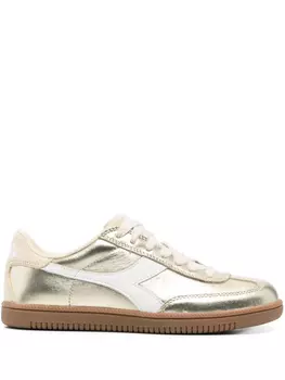 Металлические кроссовки Diadora, золотой