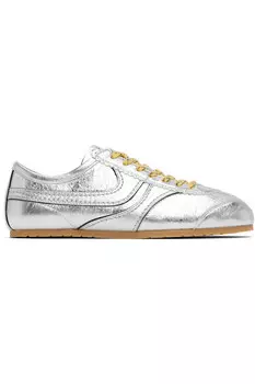 Металлические кроссовки Dries Van Noten, серебряный