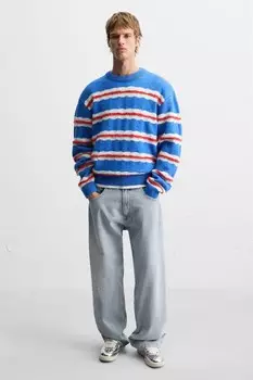 Металлические кроссовки ZARA, серебряный