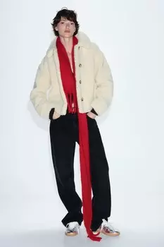 Металлические кроссовки ZARA, серебряный