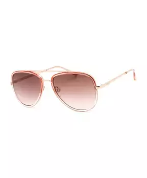 Металлические солнцезащитные очки для женщин Guess, розовый