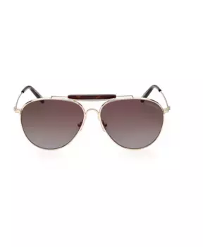 Металлические солнцезащитные очки Raphael 02 Tom Ford, желтый