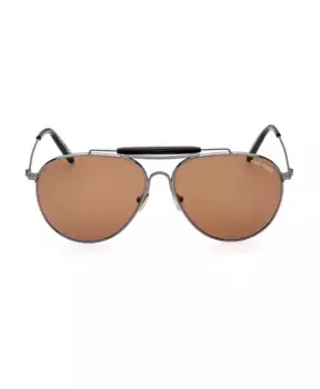 Металлические солнцезащитные очки Raphael 02 Tom Ford, серый