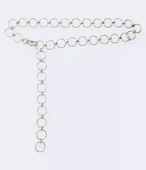 Металлический цепной ремень Aeropostale, серебро