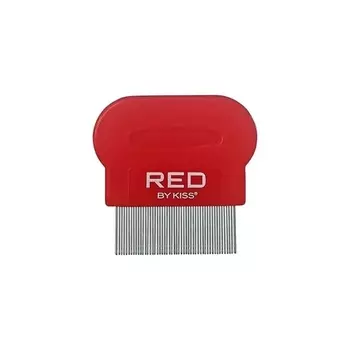 Металлический гребешок от вшей Red by Kiss, 2 шт.